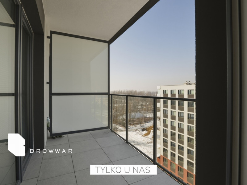 Nowoczesny apartament, 2 pokoje z balkonem