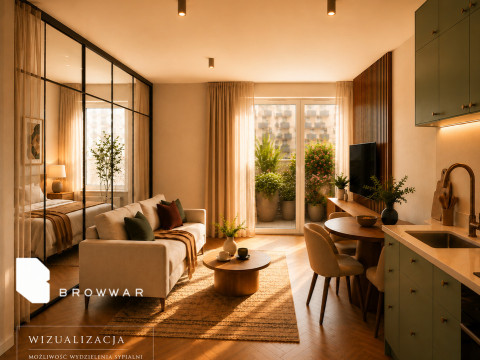 Wieża Jeżyce | 41m² | możliwość 2 pokoi