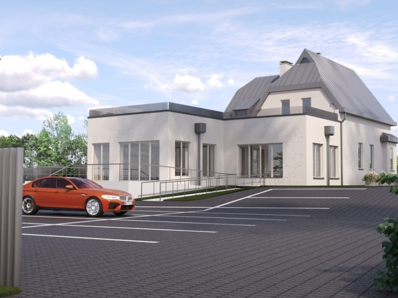 Budynek 410m2 Handlowo-usługowy z funkcją biurową