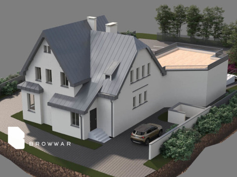 Budynek 410m2 pod biura, handel z własnym parkinem przy ul. Lutyckiej